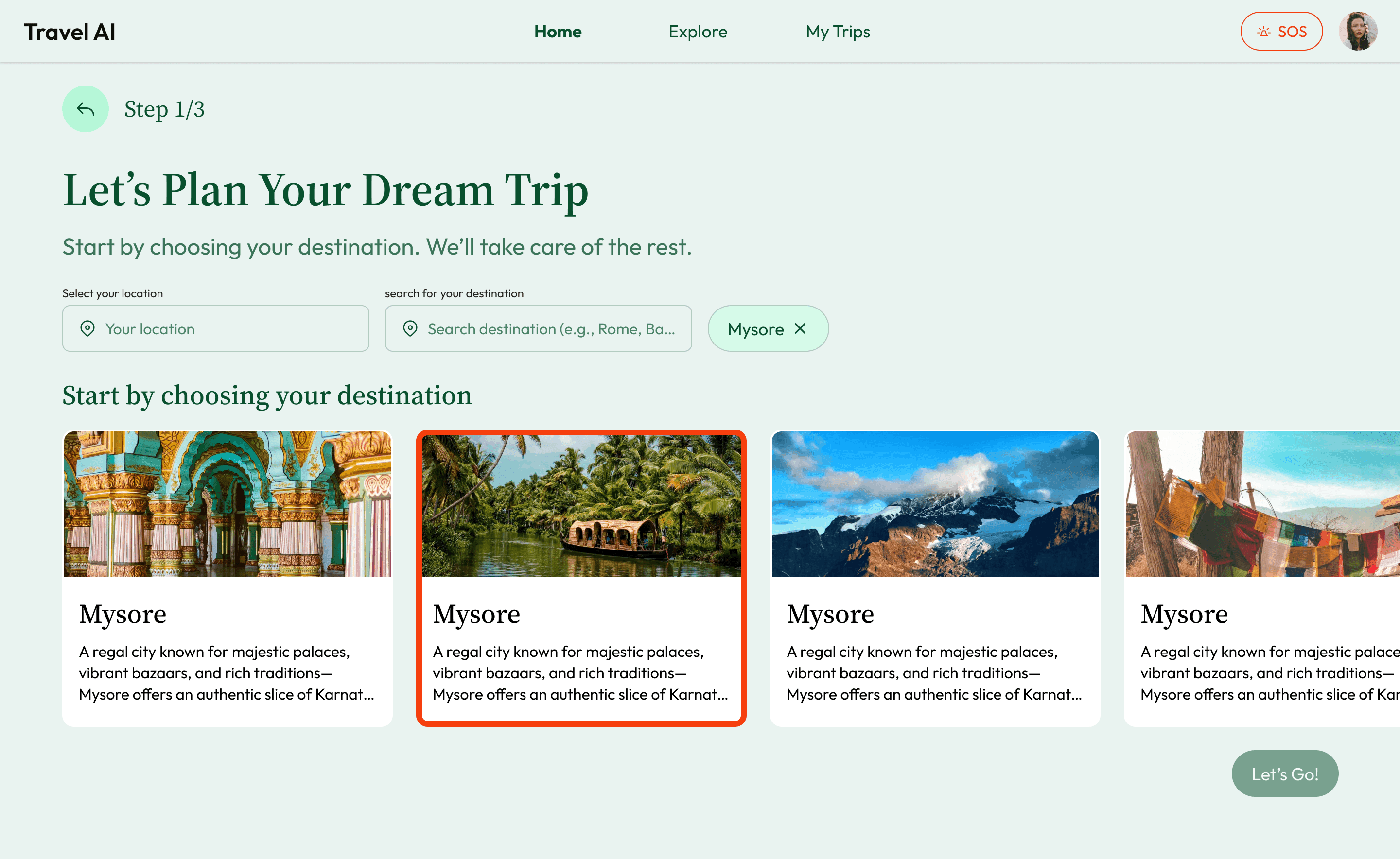 Travel AI trip planner